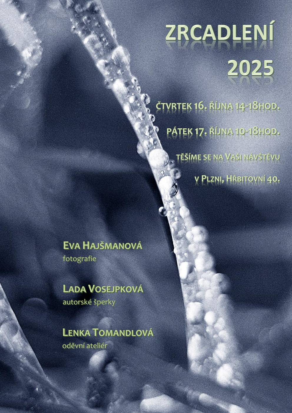 plakát akce Zrcadlení 2025